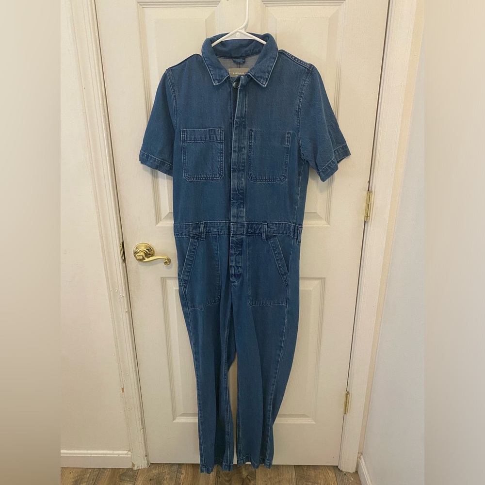 Everlane Coverall Denim Jumpsuit